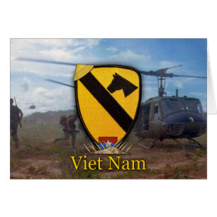 1. Kavallerieabteilungsluft cav Vietnam nam Karte