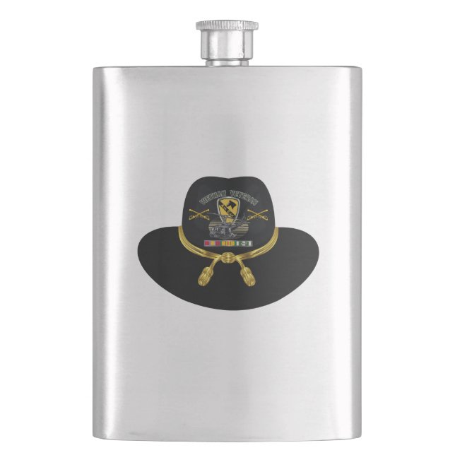 1. Kavalleriedivision Air Cav Vietnam Flachmann (Vorderseite)