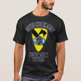 1. Kavalleriedivision Combat Medic Veteran T-Shirt