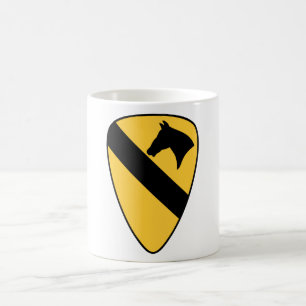 1. Kavalleriedivision Patch patriotisch Kaffeetasse