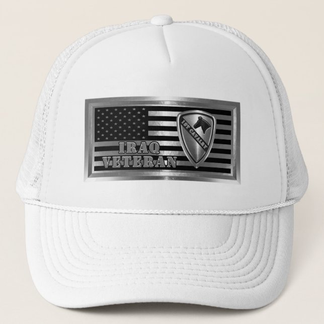 1. Kavalleriedivision   Trucker Hut Truckerkappe (Vorderseite)