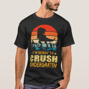 1. Kindergarten Ich bin bereit Dinosau zu zerquets T-Shirt