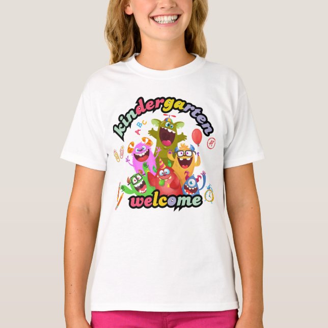 1. Kindergarten-Shirt T-Shirt (Vorderseite)