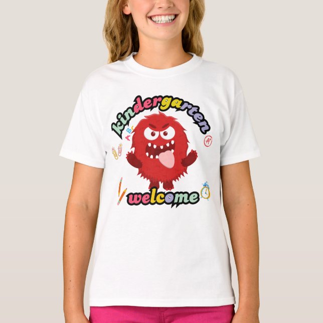 1. Kindergarten T-Shirt (Vorderseite)