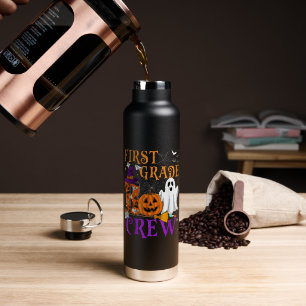 1. Klasse Boo Crew Lehrer Schüler Lustiges Hallowe Trinkflasche