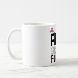1. Klasse Flock Pink Flamingo Squad Lehrerin Kind Kaffeetasse