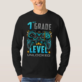 1. Klasse freigeschaltet Zurück zur Schule 1. Kla T-Shirt