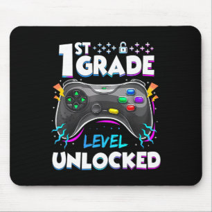 1. Klasse freigeschaltet Zurück zur Schule Erster Mousepad