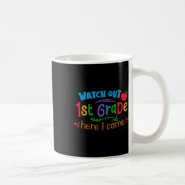 1. Klasse hier komme ich Kaffeetasse (Rechts)