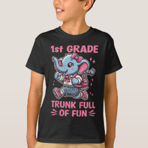 1. Klasse Kofferraum voller Spaß Süßer Elefant Zur T-Shirt