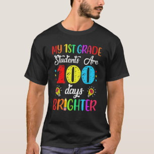 1. Klasse Lehrer 100 Tage Heller 100. T-Shirt