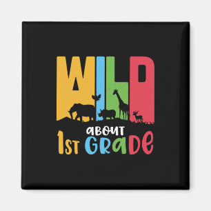 1. Klasse Lehrer Wild über die erste Stufe Magnet
