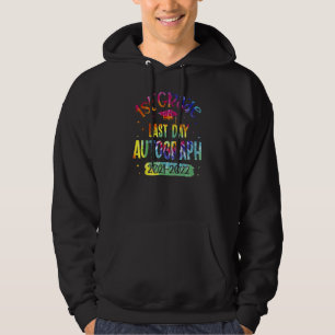 1. Klasse Letzter Tag Autogramm 2021 2022 Schüler Hoodie