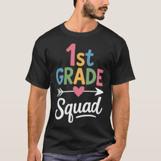 1. Klasse Squad Firsteacher Studienteam Backo Schu T-Shirt