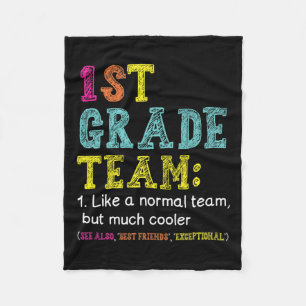 1. Klasse Team wie normal, aber Cooler zurück zu S Fleecedecke