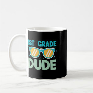 1. Klasse Typ Jungen Kinder Zurück zur Schule Team Kaffeetasse