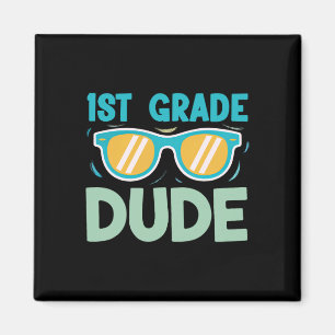 1. Klasse Typ Jungen Kinder Zurück zur Schule Team Magnet