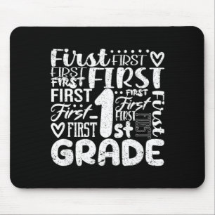 1. Klasse Typografie-Team Erstklasslehrer zurück Mousepad