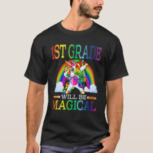 1. Klasse wird magisch Unicorn ersten Tag der ch T-Shirt