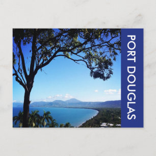 1 km Strand Postkarte