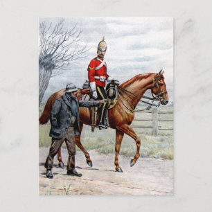 1. Königliche Dragoner Postkarte