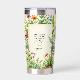 1 Korinthen 13:13 Christliches Bibelverse Thermobecher