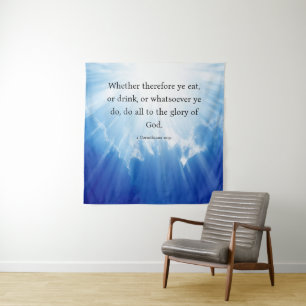 1 Korinther 10:31 Wandteppich