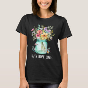 1 Korinther 1313 Faith Hope Liebe Christlich Appa T-Shirt
