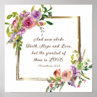1 Korinther 13:13 Liebe Bibelverse der Hoffnung Gl