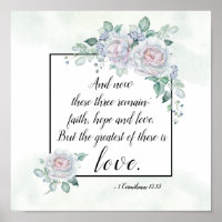 1 Korinther 13:13 Liebe der Glaubenshöhe, Bibelver