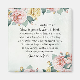 1 Korinther 13:4-8 Liebe ist geduldig, Liebe ist f Magnet