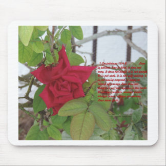 1 Korinther-13:4 - Liebe 8 ist ..... Mousepad