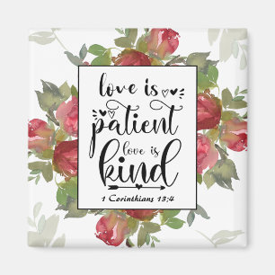 1 Korinther 13:4 Liebe ist Patient Liebe ist Kind Magnet