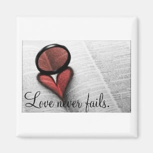 1 Korinther-13:8 Magnet