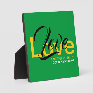 1 Korinther 13   CHRISTLICHE LIEBE Fotoplatte