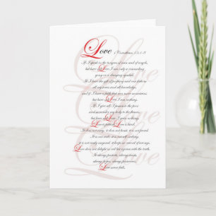 1 Korinther 13 Karte