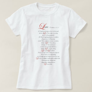 1 Korinther 13 T-Shirt