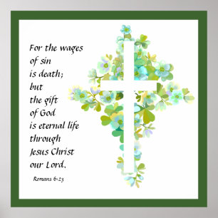 1 Korinther 1:18 Poster