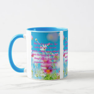 1 Korinther 2:9 KJV Bibelschrift Bild Zwei-Ton Tasse