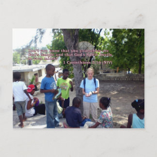 1 Korinther 3:16 Postkarte