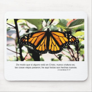 1 Korinther 5:17 Spanisch Wenn jemand in Christus Mousepad