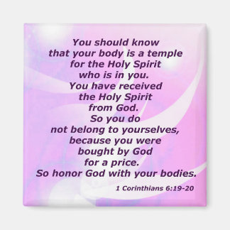 1 Korinther 6:19-20 Magnet