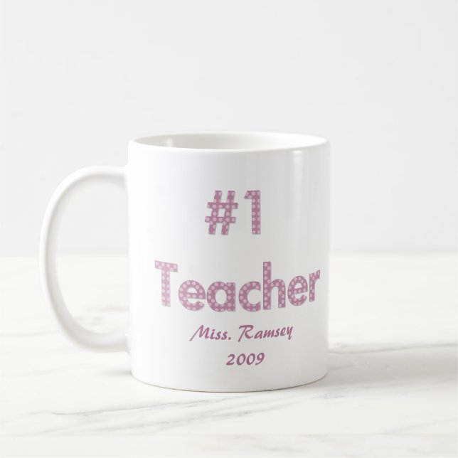 #1 Lehrer Tasse (Links)