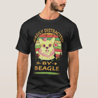 1 Leicht ablenkbar durch Beagle T-Shirt