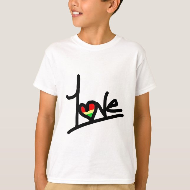 1 Liebe T-Shirt (Vorderseite)