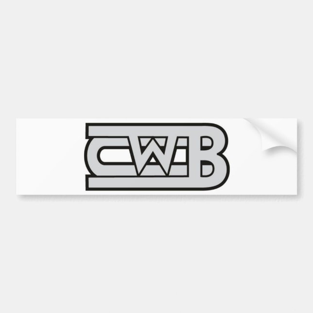 1] Logo cwb [ Autoaufkleber (Vorne)