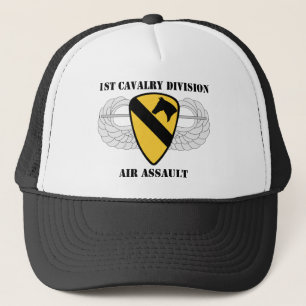 1. Luftangriff der Cavalry Division - W/Text Truckerkappe
