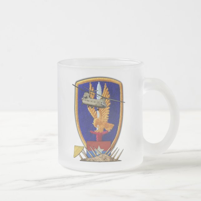 1. Luftfahrt Veteranen Vietnam Nam War Mattglastasse (Rechts)