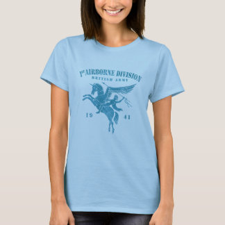 1. Luftlandedivision Britische Armee - Vintage Bla T-Shirt