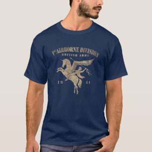1. Luftlandedivision Britische Armee - Vintage Gol T-Shirt